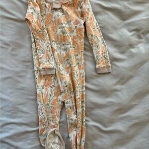 Floral Kids One Piece Pajama